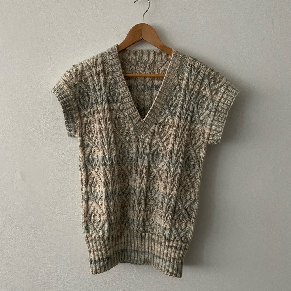 Vintage Wool Sweater Vest